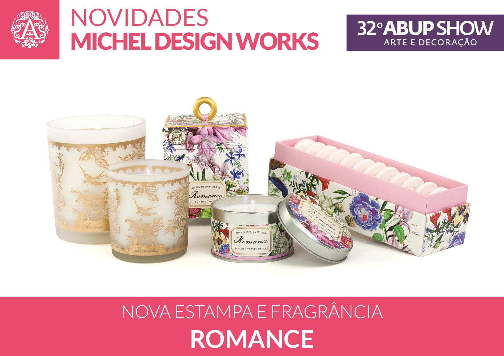 Anova Trade traz duas novas estampas da Michel Design Works