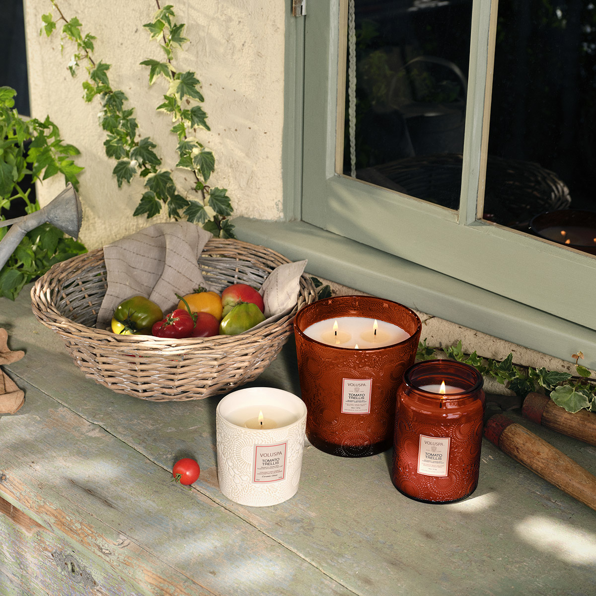 Tomato Trellis: a nova coleção da Voluspa que transforma a cozinha em um ambiente ainda mais acolhedor