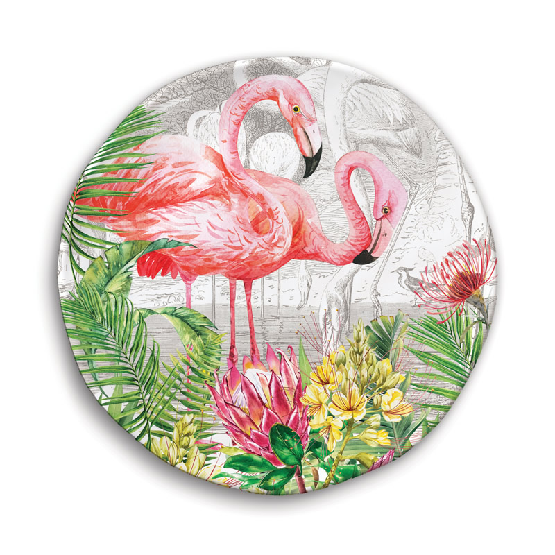 Pratos coleção Flamingo