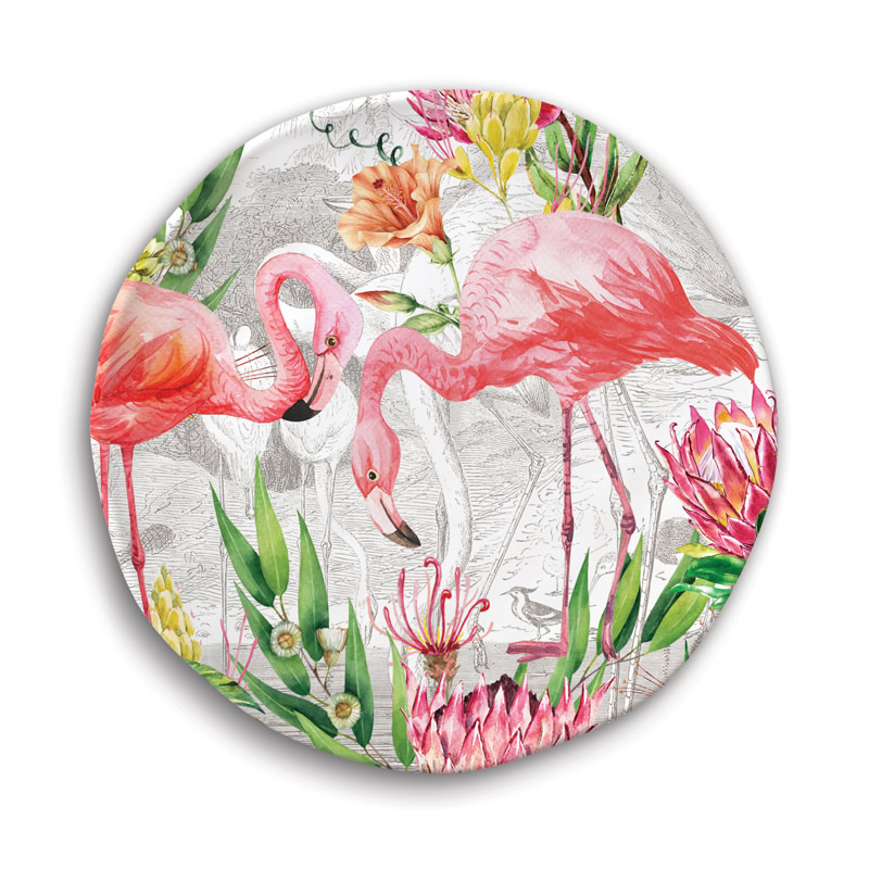 Pratos coleção Flamingo